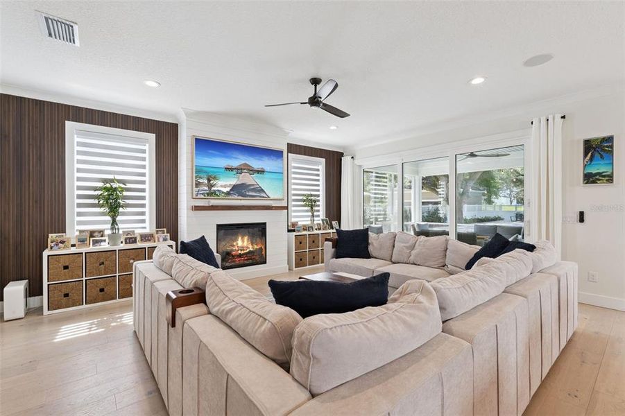 Furnished interior view inside a new home in Oakland Park, Winter Garden (Image 12).