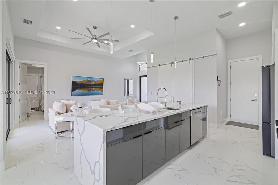 Furnished interior view inside a new home in , Cape Coral (Image 18). Furnished interior view inside a new home in , Cape Coral (Image 18).