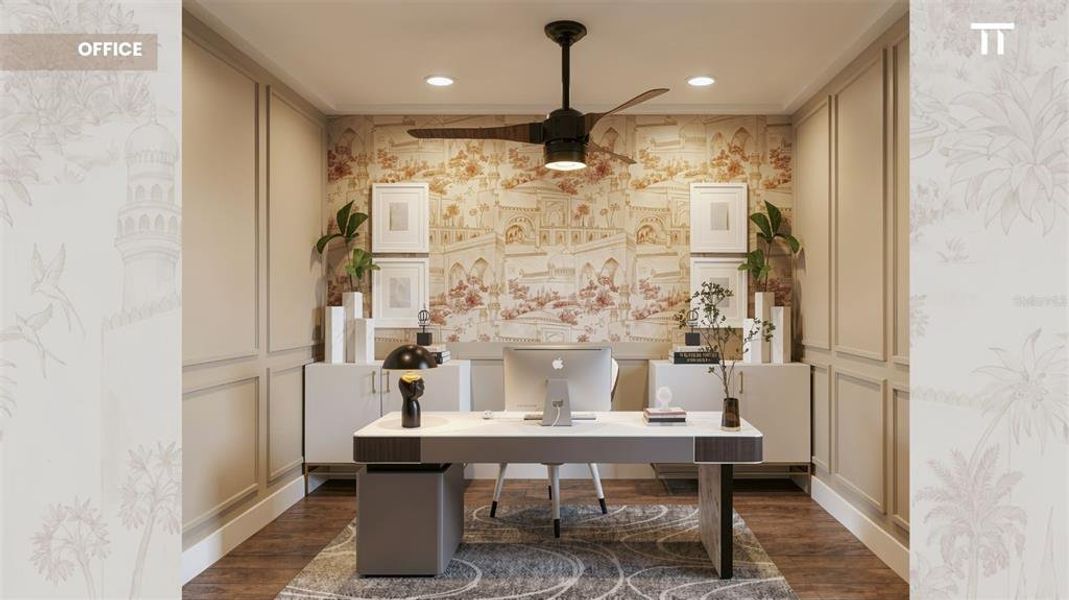 Furnished interior view inside a new home in , North Port (Image 6).