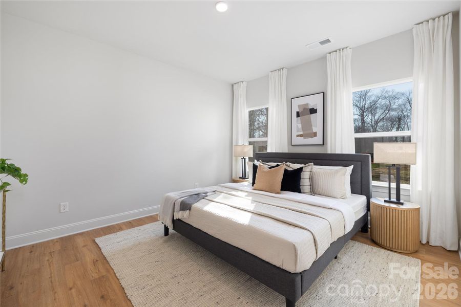 Furnished interior view inside a new home in , Charlotte (Image 5).