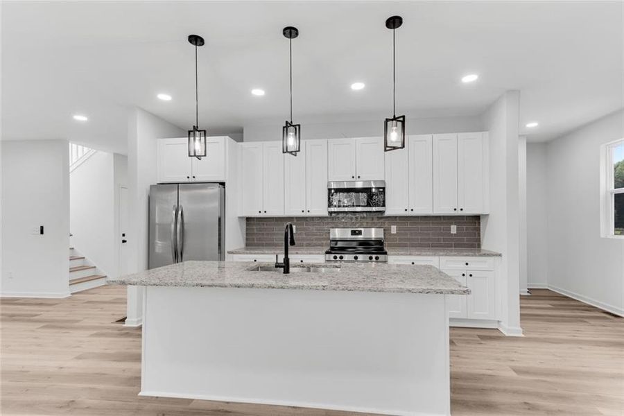 Furnished interior view inside a new home in , Ellenwood (Image 13).