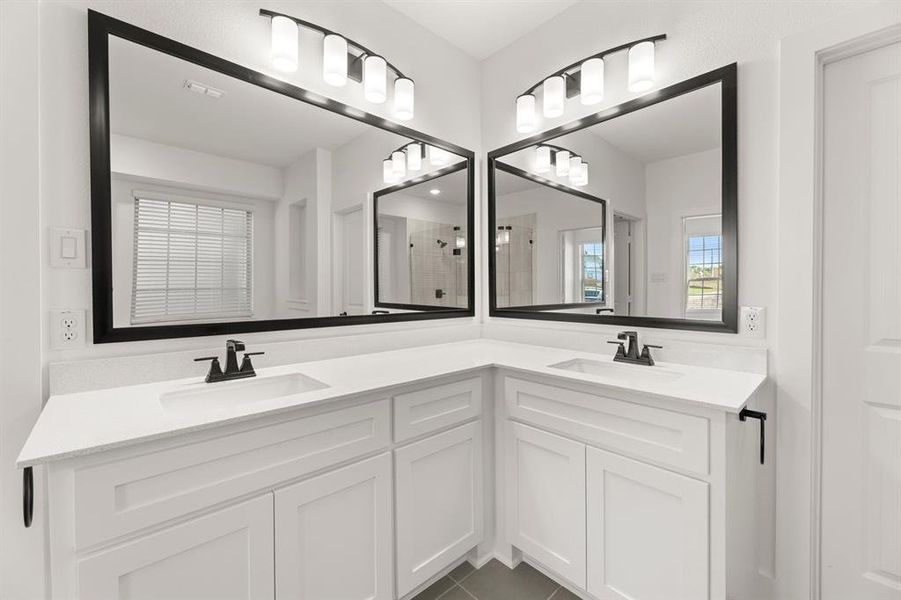 Furnished interior view inside a new home in Trails at Cottonwood Creek, Wylie (Image 8).