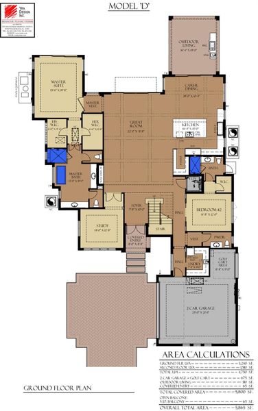 2D floor plan layout of this home in , Jupiter, FL (Image 2).