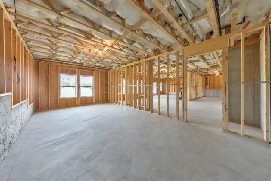 In-progress construction of a new home in , Woodstock, GA (Image 55).