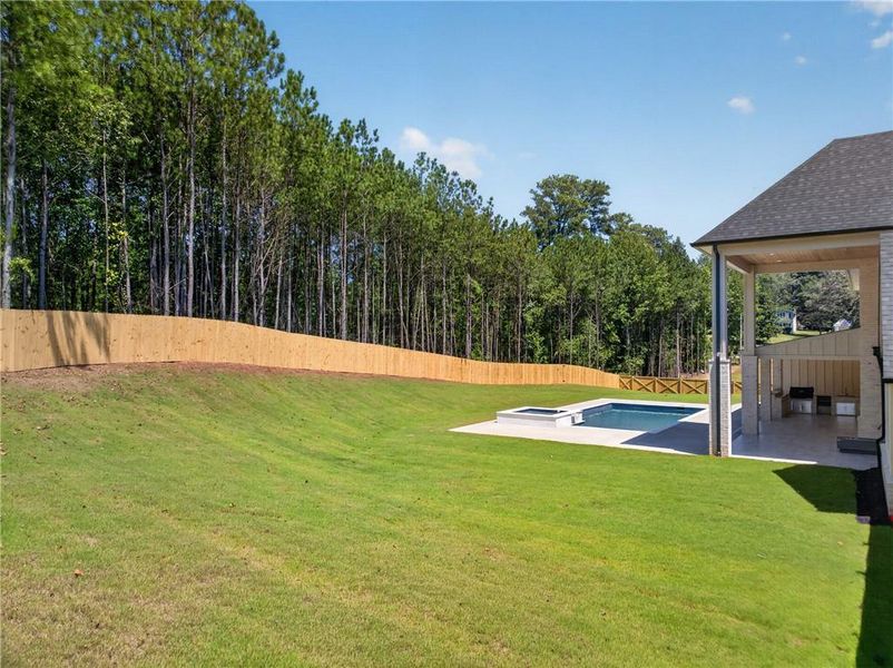 Exterior details and patio area of a home in , Dacula (Image 34).