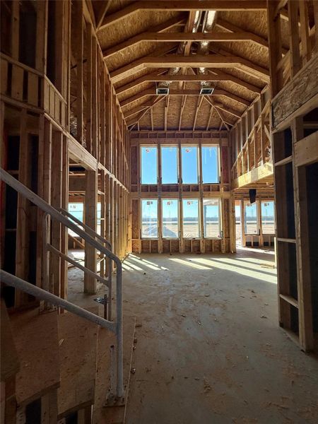 In-progress construction of a new home in Bridgeland 45', 50', 70', Cypress, TX (Image 13).