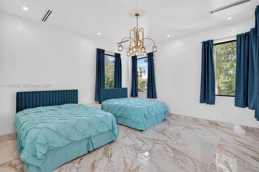 Furnished interior view inside a new home in , Biscayne Park (Image 48).