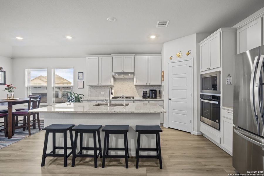 Furnished interior view inside a new home in , San Antonio (Image 15). Furnished interior view inside a new home in , San Antonio (Image 15).
