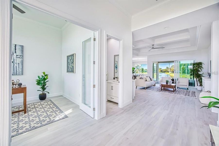 Furnished interior view inside a new home in , Punta Gorda (Image 6).