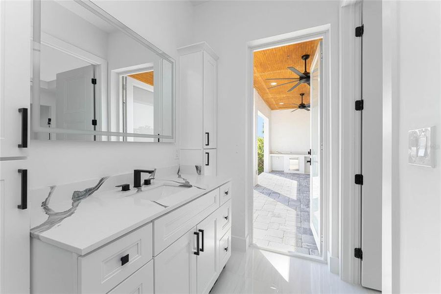 Furnished interior view inside a new home in , Port Charlotte (Image 15). Furnished interior view inside a new home in , Port Charlotte (Image 15).