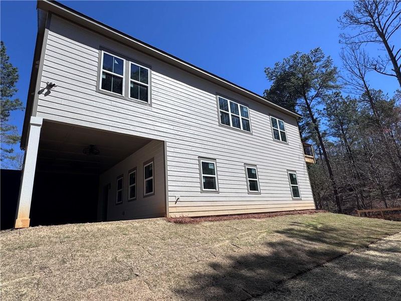Exterior details and patio area of a home in , Bremen (Image 17).