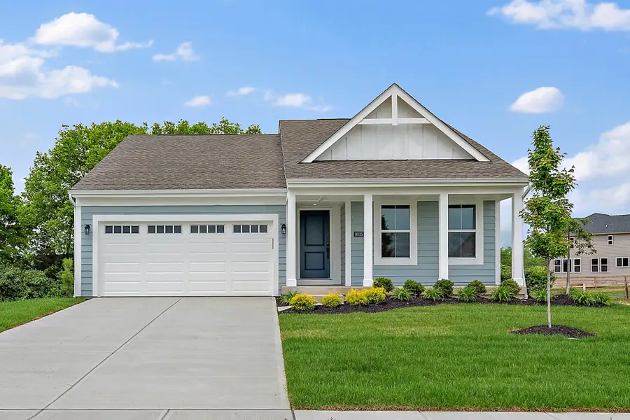 Representative exterior photo of a completed home built from the Beacon by Fischer Homes in Cherry Glen, Euharlee, GA (Image 1). Representative exterior photo of a completed home built from the Beacon by Fischer Homes in Cherry Glen, Euharlee, GA (Image 1).