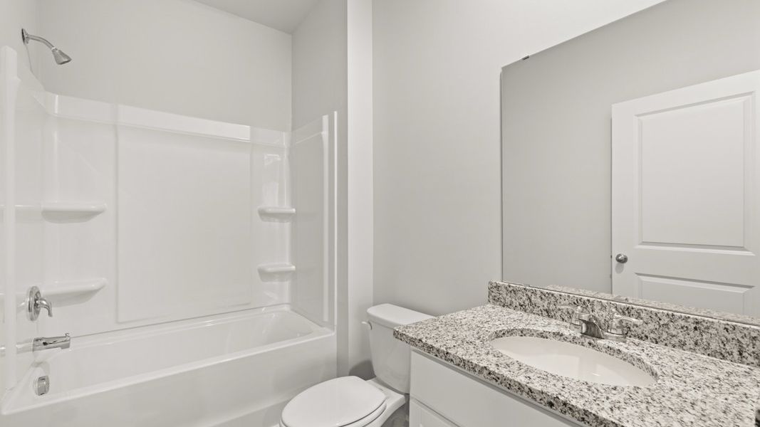 Furnished interior view inside a new home in The Abbey at Trolley Run Station, Aiken (Image 8).