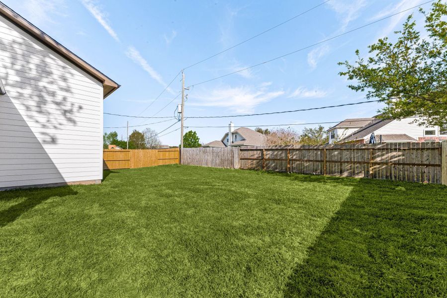 Exterior details and patio area of a home in , Tomball (Image 28).