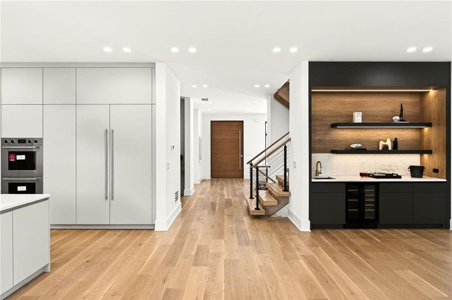 Furnished interior view inside a new home in , Atlanta (Image 8).