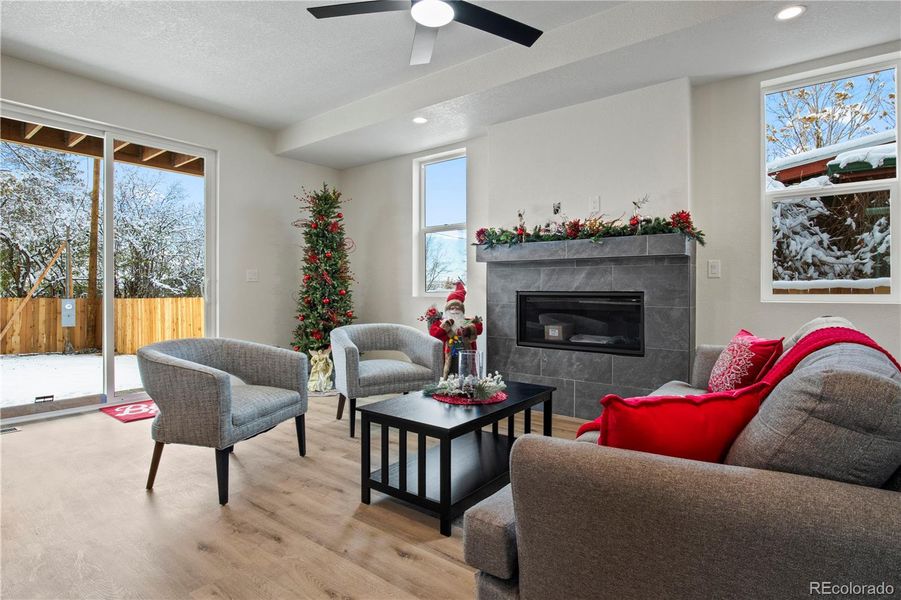 Furnished interior view inside a new home in , Denver (Image 5).