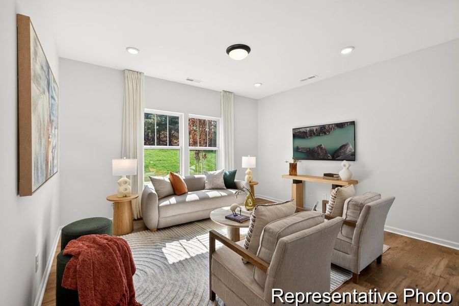Furnished interior view inside a new home in Colvin Park, Rock Hill (Image 7).