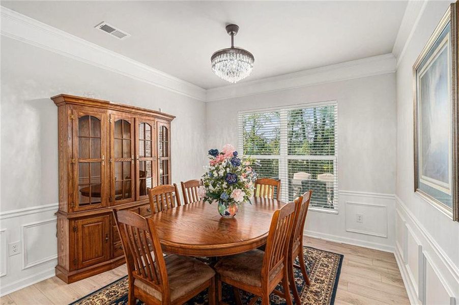 Furnished interior view inside a new home in , Griffin (Image 17).