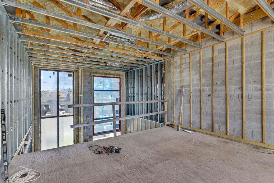 Loft View Facing Front Entry