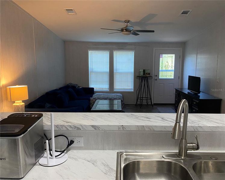 Close-up of interior finishes inside a home in , Webster (Image 8).