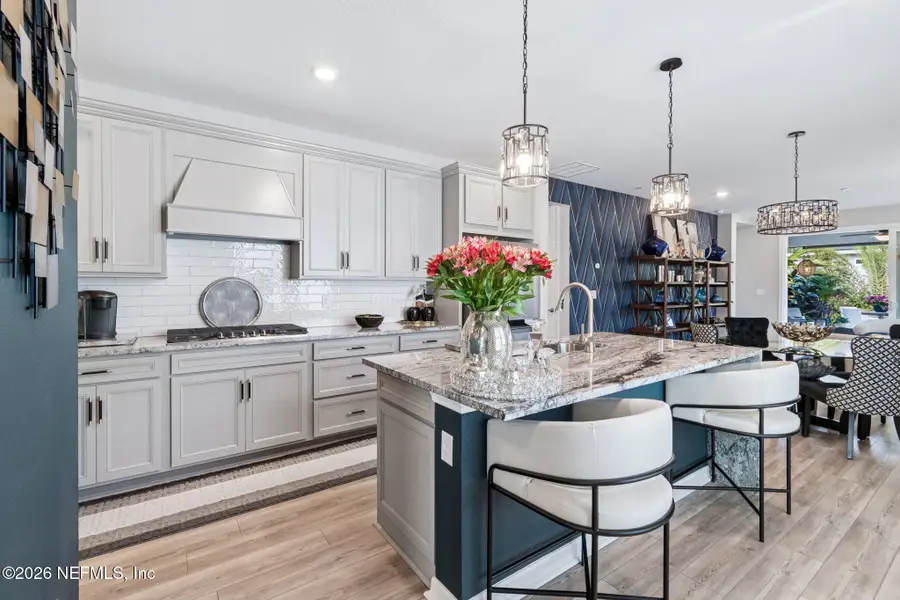 Furnished interior view inside a new home in , St. Augustine (Image 6).