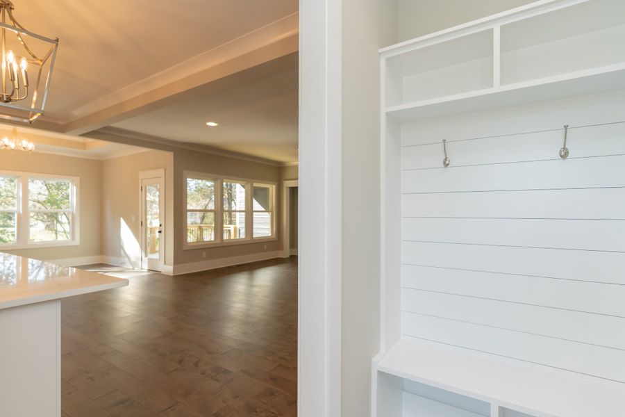 Spacious, unfurnished interior of a new home in Creekside, Cleveland (Image 33). Spacious, unfurnished interior of a new home in Creekside, Cleveland (Image 33).