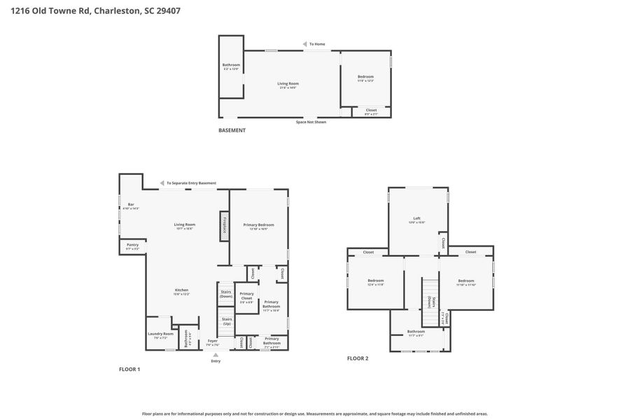 2D floor plan layout of this home in , Charleston, SC (Image 5). 2D floor plan layout of this home in , Charleston, SC (Image 5).