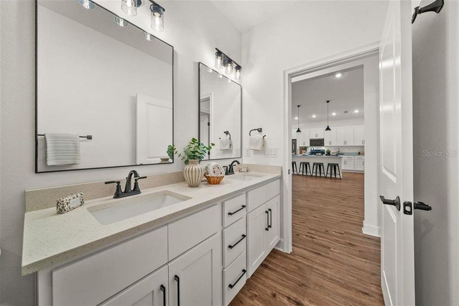 Furnished interior view inside a new home in , Spring Hill (Image 34). Furnished interior view inside a new home in , Spring Hill (Image 34).