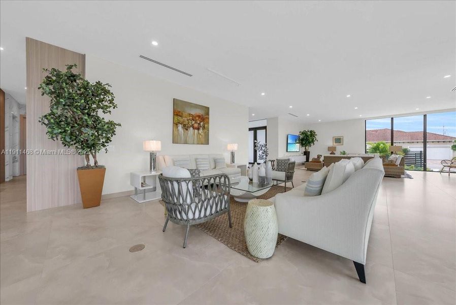 Furnished interior view inside a new home in , Marco Island (Image 11).