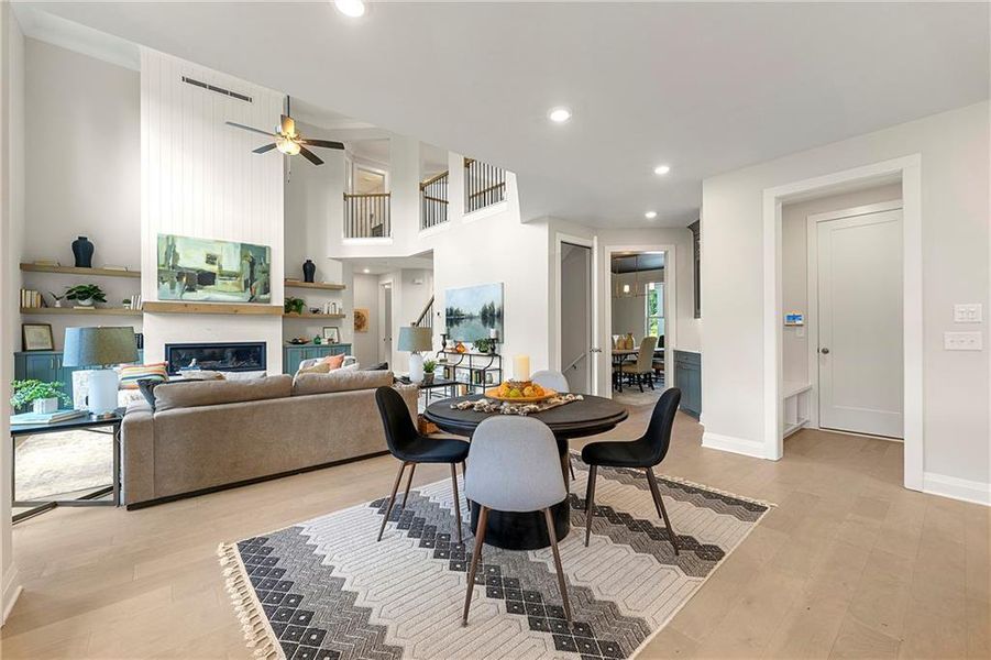 Furnished interior view inside a new home in Sterlington, Canton (Image 16).