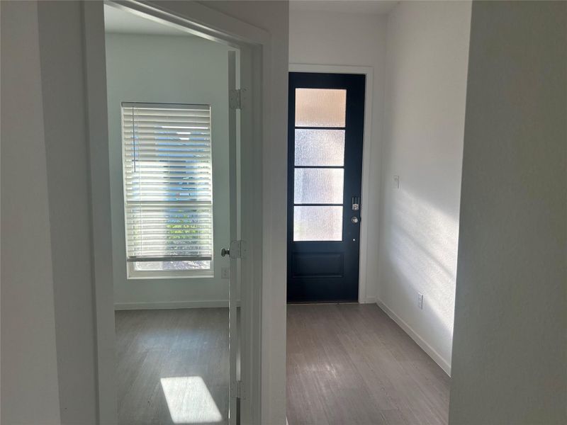 This view shows the wide Entry Hall. This view shows the wide Entry Hall.