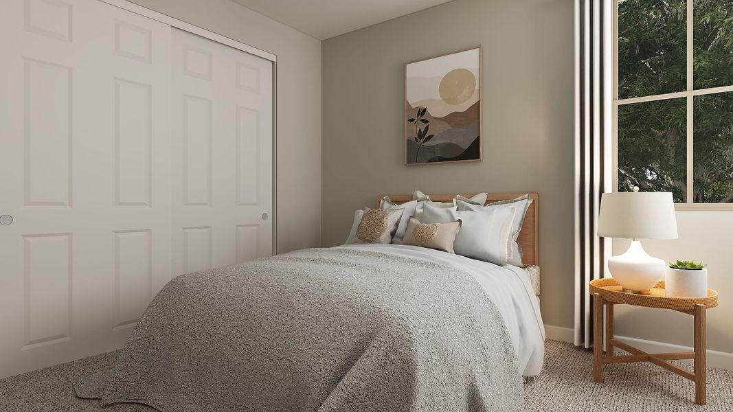 Representative furnished interior of a home built from the Azalea Plan 3005 by Tri Pointe Homes in Waterston Central, Gilbert (Image 14).