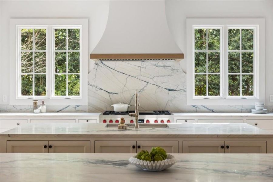 Furnished interior view inside a new home in , Alpharetta (Image 35).