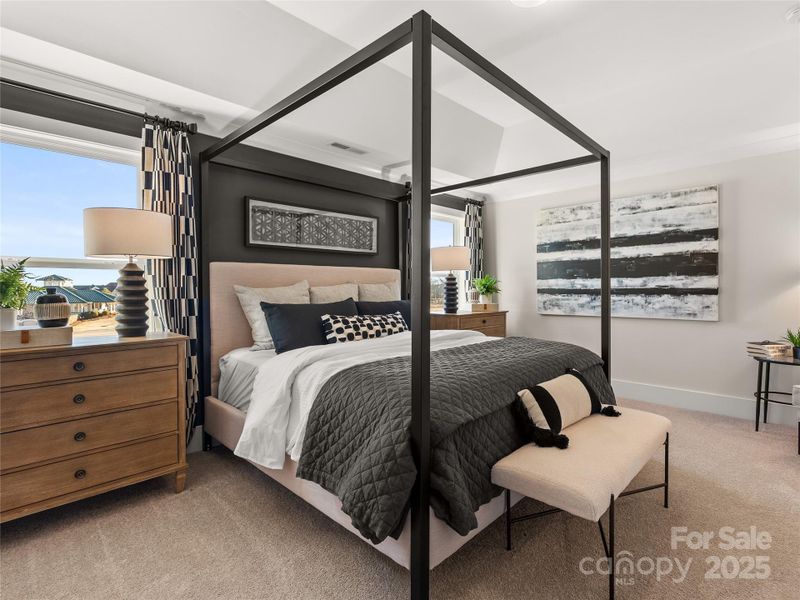 Furnished interior view inside a new home in Stonebridge Fairways, Monroe (Image 19).