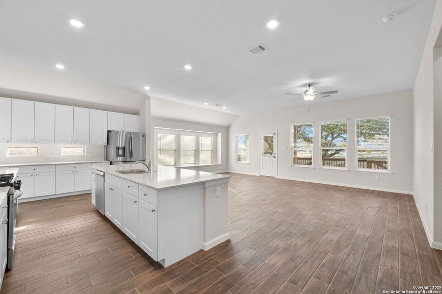 Furnished interior view inside a new home in , Bulverde (Image 5). Furnished interior view inside a new home in , Bulverde (Image 5).