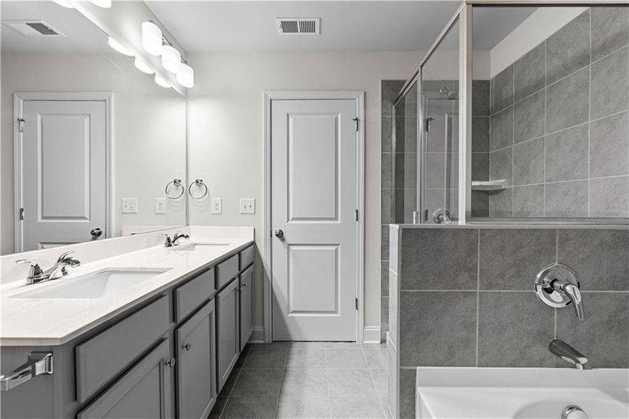 Furnished interior view inside a new home in , Covington (Image 31).