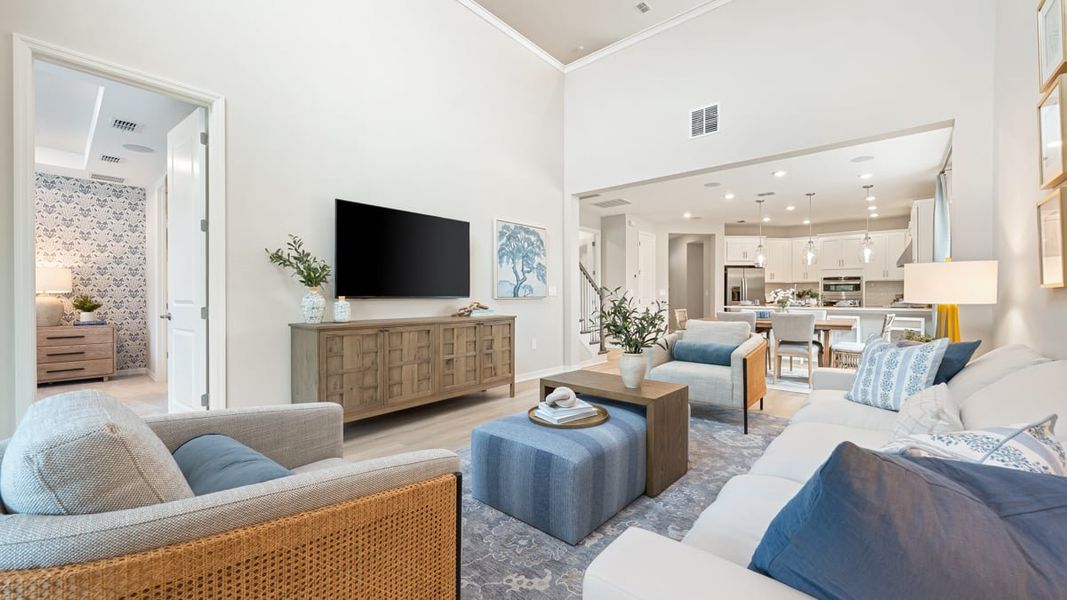 Representative furnished interior of a home built from the Anastasia by Taylor Morrison in Skye Ranch Community Group Page, Sarasota (Image 8). Representative furnished interior of a home built from the Anastasia by Taylor Morrison in Skye Ranch Community Group Page, Sarasota (Image 8).