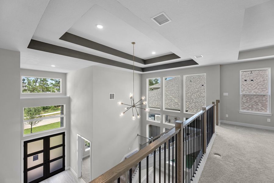 Furnished interior view inside a new home in Kresston, Montgomery (Image 10).