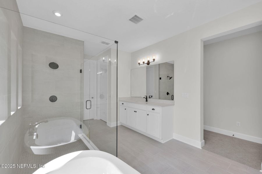 Furnished interior view inside a new home in Trailmark - Phase 6, St. Augustine (Image 13).