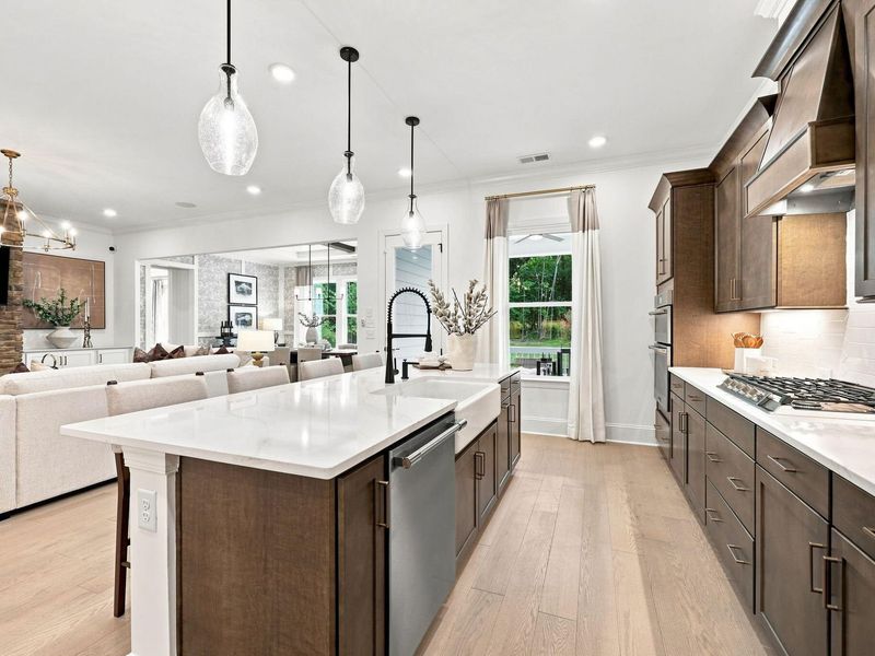 Furnished interior view inside a new home in Rockport, Wake Forest (Image 15).