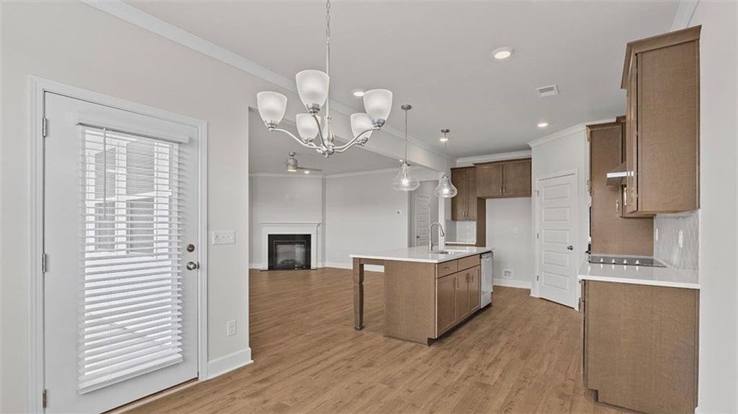 Furnished interior view inside a new home in Evergreen Crossing, Locust Grove (Image 13).