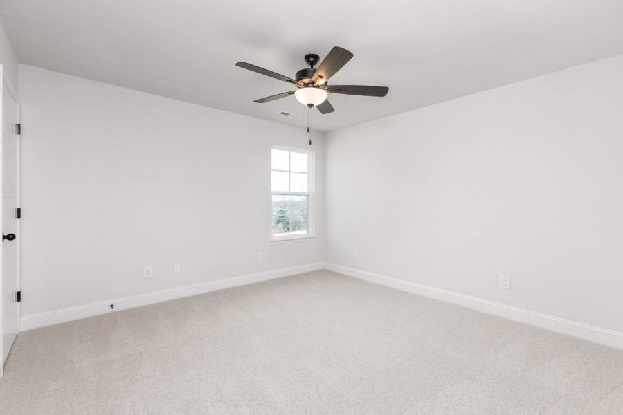 Representative unfurnished interior of a home built from the Kendall by Keystone Homes NC in Royal Pines, Trinity (Image 43).