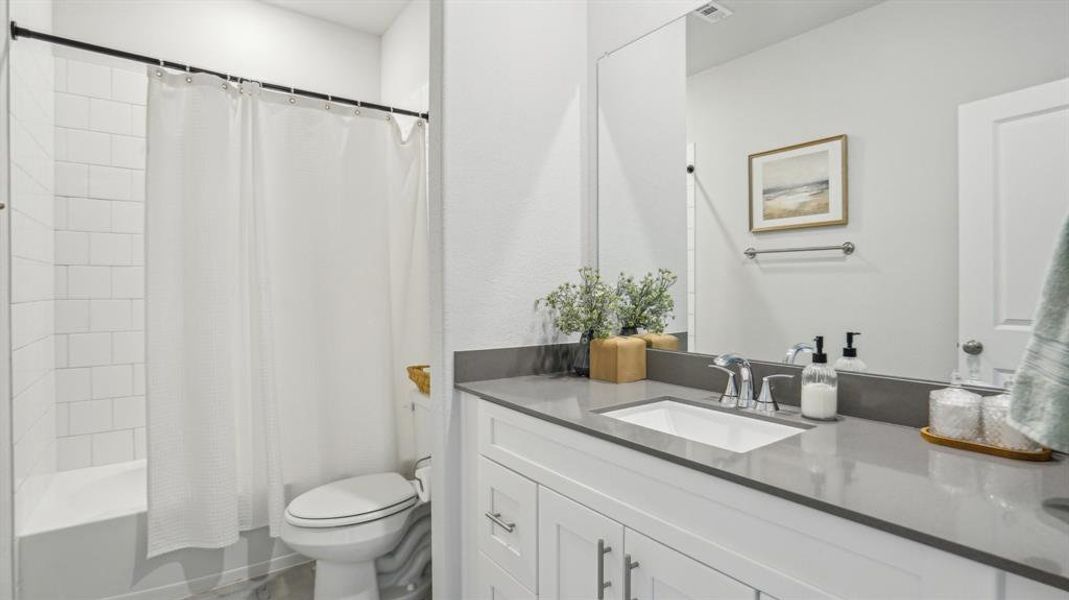 Furnished interior view inside a new home in Venetian, Weston (Image 7).