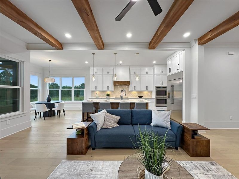 Furnished interior view inside a new home in , Jefferson (Image 11).