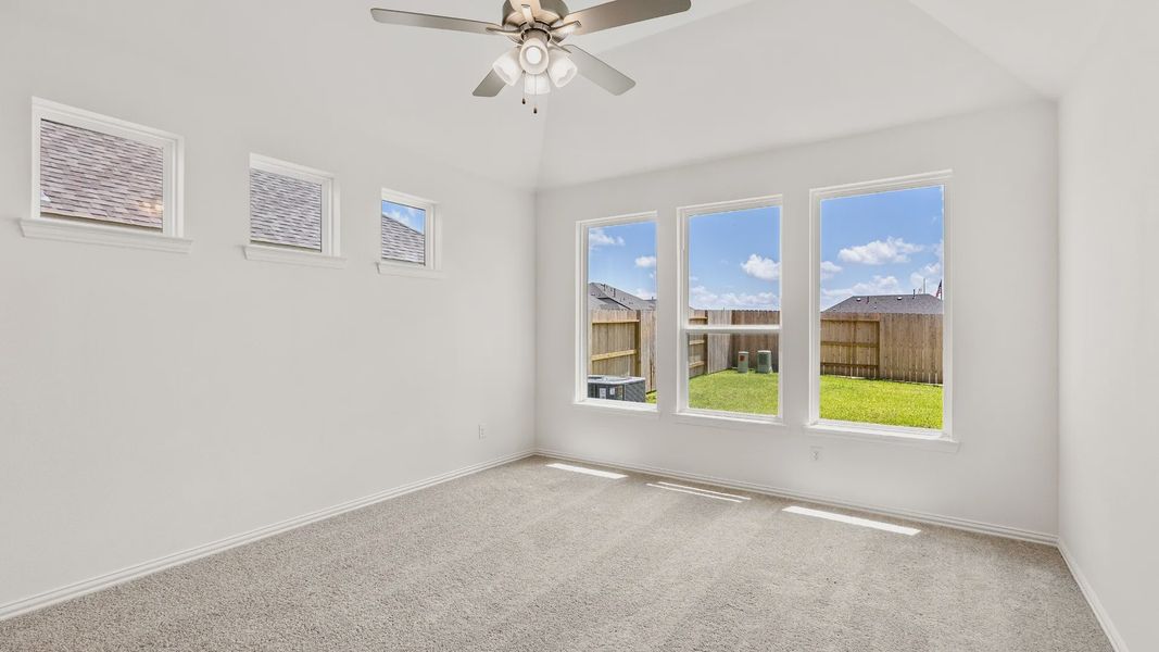 Furnished interior view inside a new home in Azalea, Pattison (Image 13).