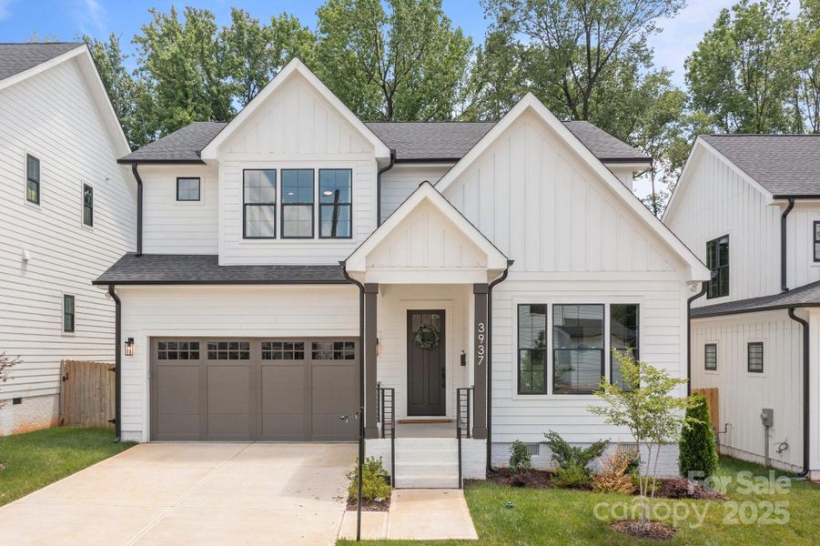 Front exterior of a new home in , Charlotte, NC, highlighting curb appeal (Image 25).