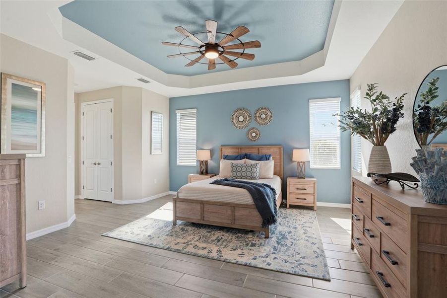 Furnished interior view inside a new home in , Punta Gorda (Image 18).