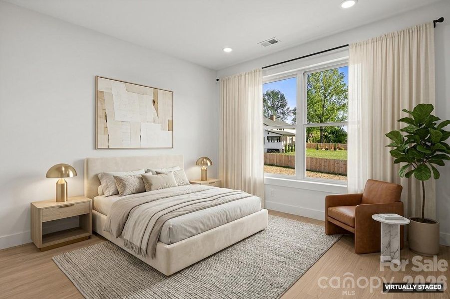 Furnished interior view inside a new home in , Flat Rock (Image 7).