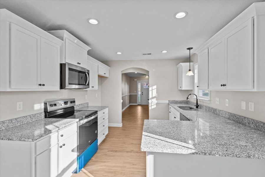 Representative furnished interior of a home built from the Iris by Enchanted Homes in Ballentine Ridge, Lyman (Image 4).