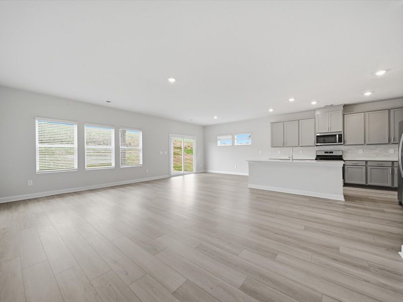 Spacious, unfurnished interior of a new home in The Farm at Wells Creek - Signature Collection, Gray Court (Image 12).